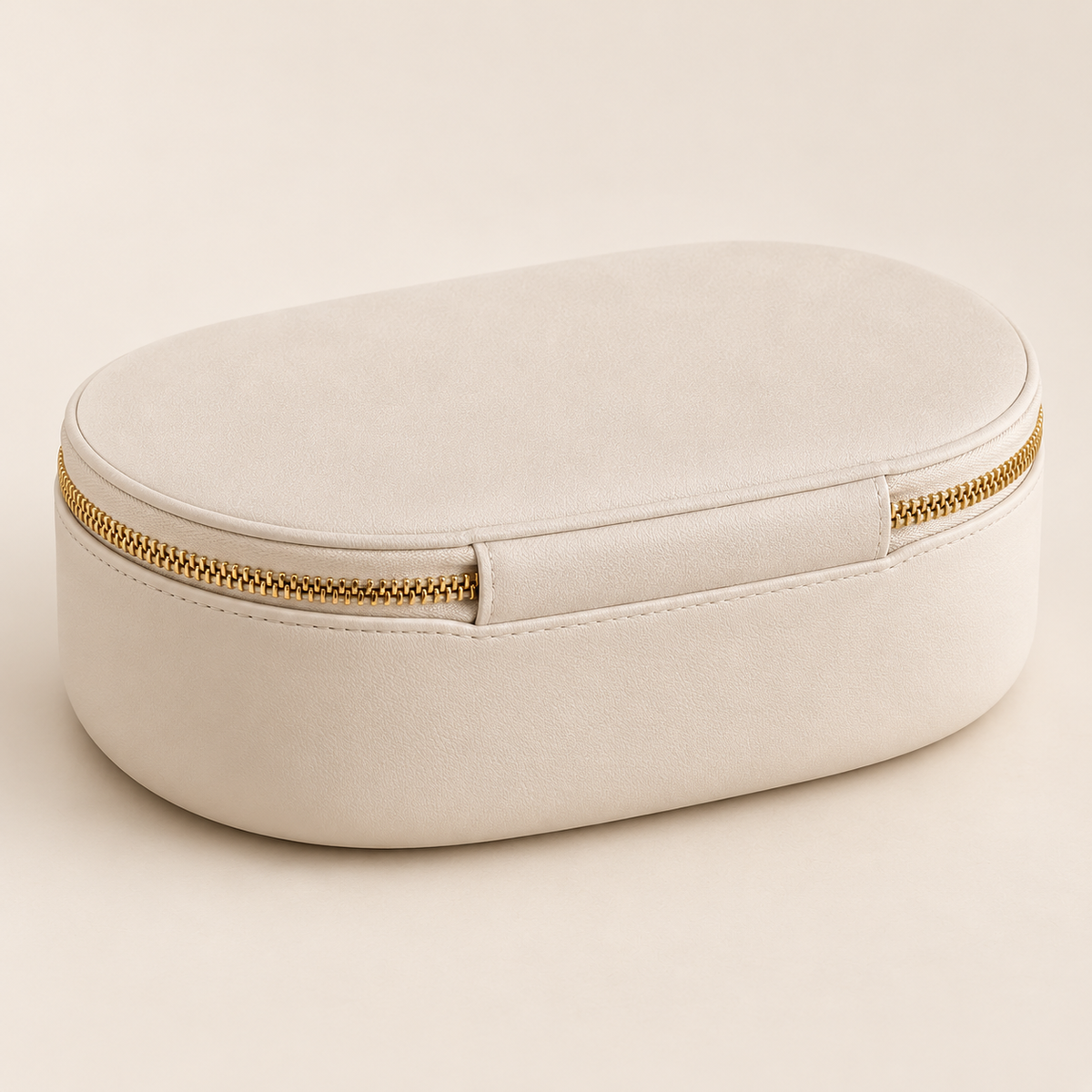 Clamshell Makeup Case — rear angle — AI-generated illustration