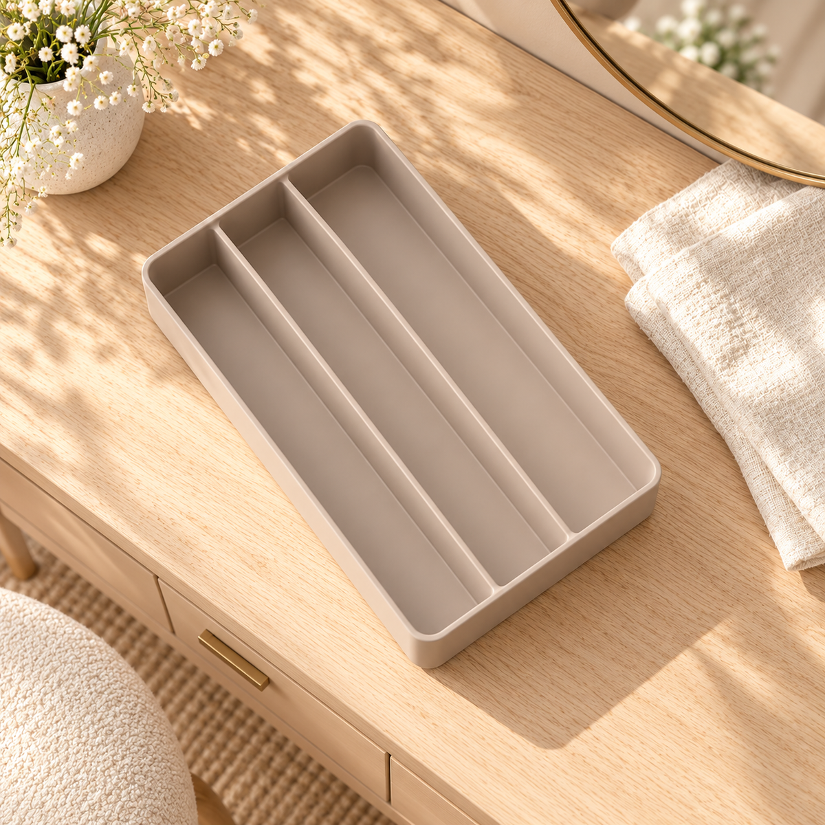 Contour Drawer Tray — alternate scene — AI-generated illustration