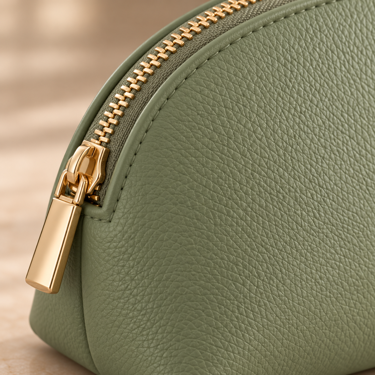 Daily Beauty Pouch — detail — AI-generated illustration