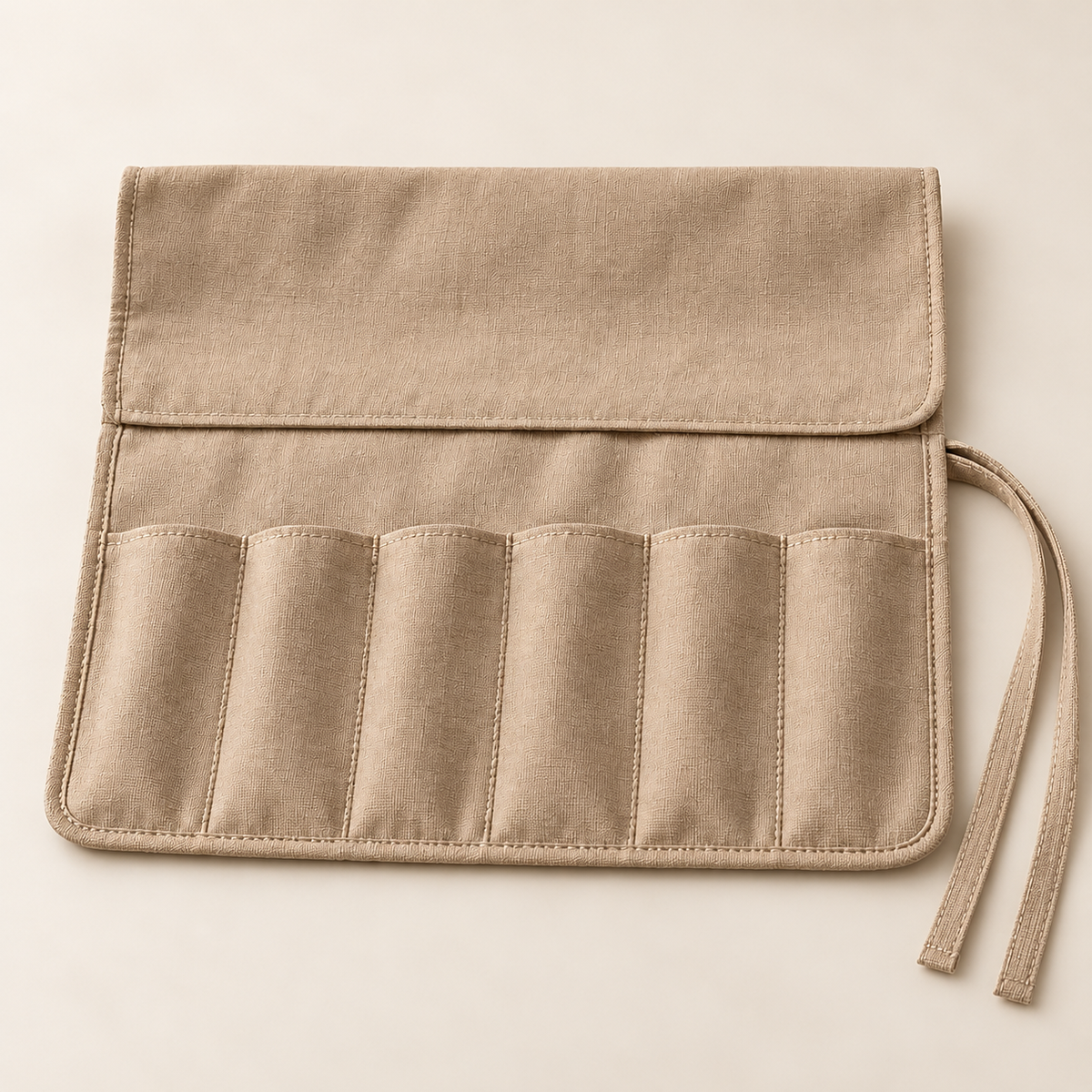 Foldaway Brush Roll — front angle — AI-generated illustration