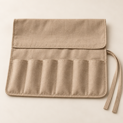 Foldaway Brush Roll — front angle — AI-generated illustration