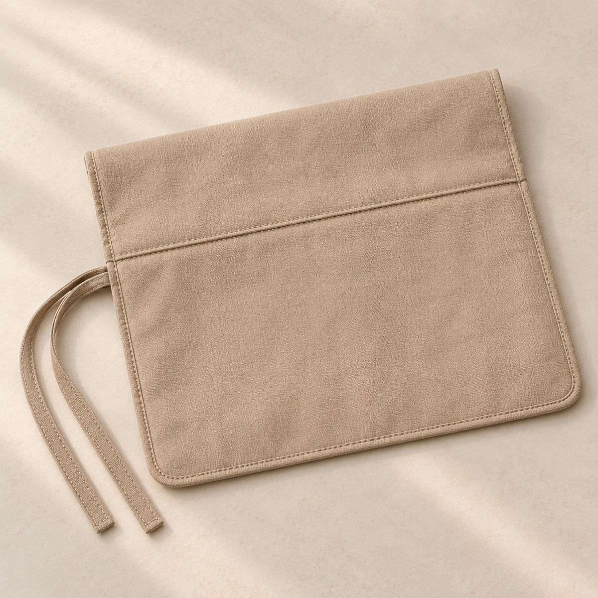 Foldaway Brush Roll — rear angle — AI-generated illustration