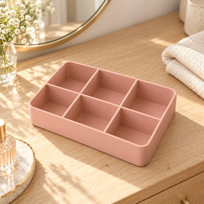 Grid Beauty Tray — alternate scene — AI-generated illustration